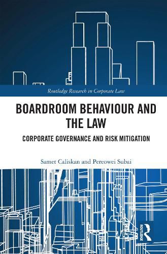 Cover image for Boardroom Behaviour and the Law