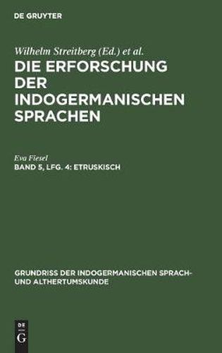 Cover image for Etruskisch