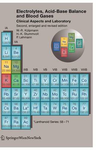 Cover image for Electrolytes, Acid-Base Balance and Blood Gases: Clinical Aspects and Laboratory