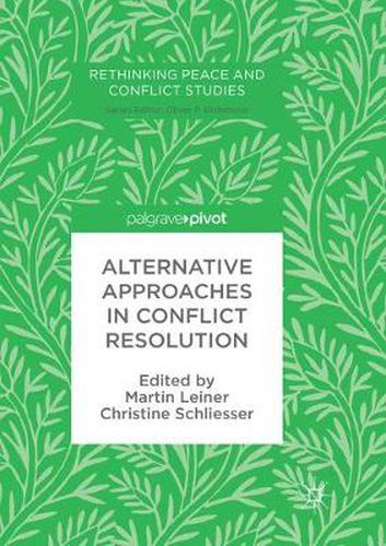 Cover image for Alternative Approaches in Conflict Resolution