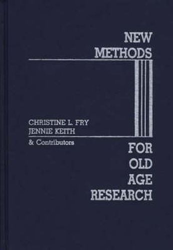 Cover image for New Methods for Old-Age Research