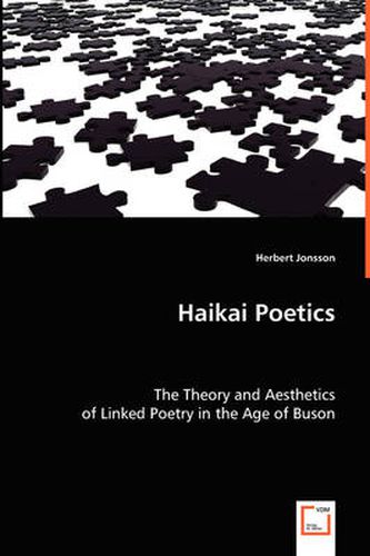 Cover image for Haikai Poetics