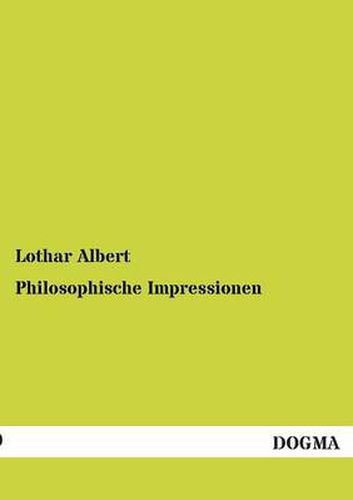 Cover image for Philosophische Impressionen