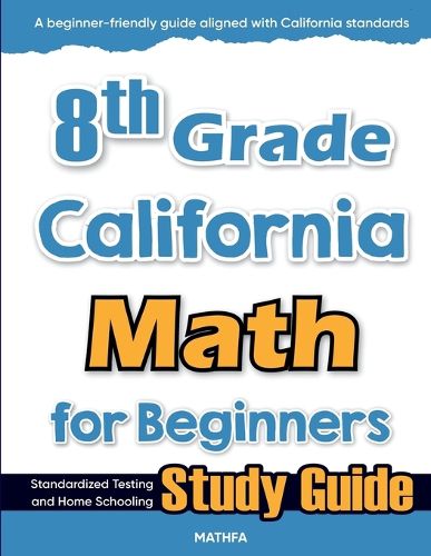 Cover image for 8th Grade California Math for Beginners