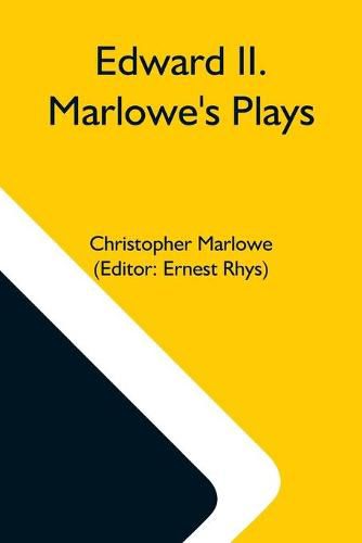 Cover image for Edward Ii. Marlowe'S Plays