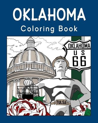 Cover image for Oklahoma Coloring Book