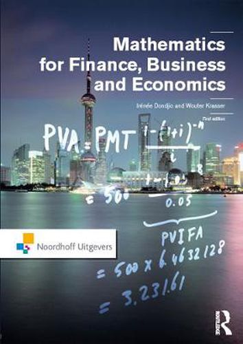 Cover image for Mathematics for Finance, Business and Economics