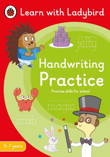 Cover image for Handwriting Practice: A Learn with Ladybird Activity Book 5-7 years: Ideal for home learning (KS1)