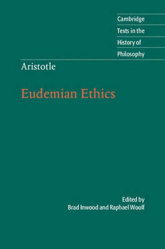 Cover image for Aristotle: Eudemian Ethics