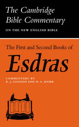 Cover image for The First and Second Books of Esdras