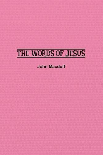 Cover image for The Words of Jesus