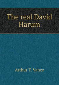 Cover image for The real David Harum