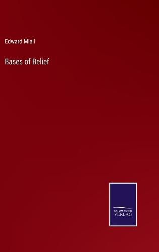 Cover image for Bases of Belief