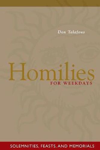 Cover image for Homilies For Weekdays: Solemnities, Feasts, and Memorials