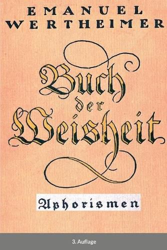 Cover image for Buch der Weisheit