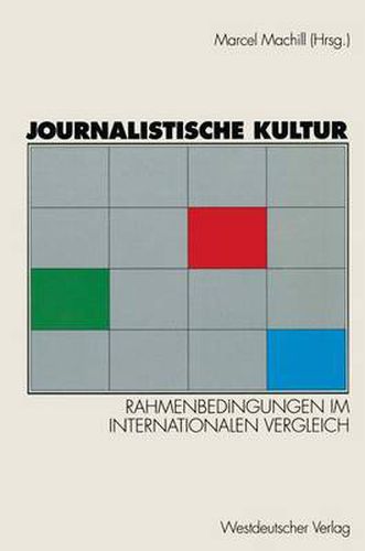 Cover image for Journalistische Kultur