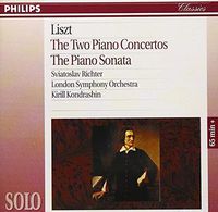 Cover image for Liszt Two Piano Concertos Piano Sonata