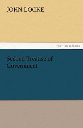 Cover image for Second Treatise of Government