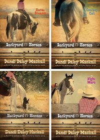 Cover image for Backyard Horses 4-Pack: Horse Dreams / Cowboy Colt / Chasing