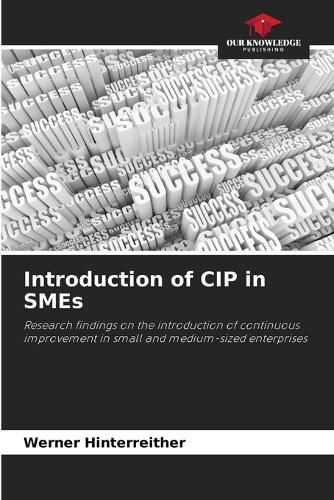 Cover image for Introduction of CIP in SMEs