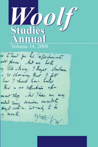 Cover image for Woolf Studies Annual 14