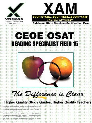 Cover image for Ceoe Osat Reading Specialist Field 15 Teacher Certification Test Prep Study Guide