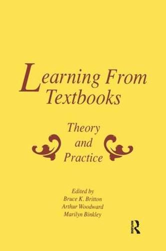 Cover image for Learning From Textbooks: Theory and Practice