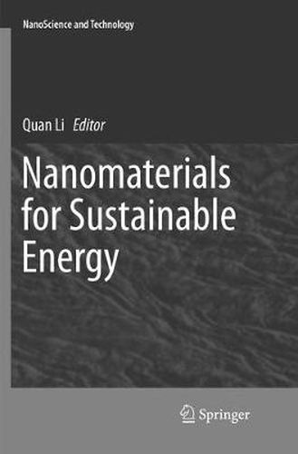 Cover image for Nanomaterials for Sustainable Energy