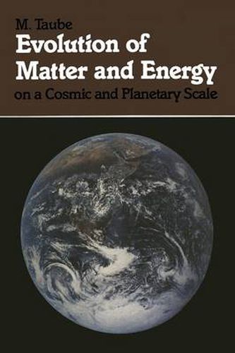 Cover image for Evolution of Matter and Energy on a Cosmic and Planetary Scale