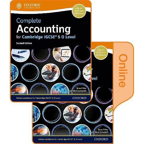 Cover image for Complete Accounting for Cambridge IGCSE & O Level: Print & Online Student Book Pack