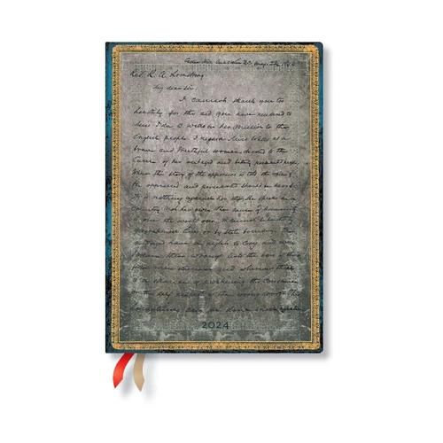 Cover image for Frederick Douglass, Letter for Civil Rights (Embellished Manuscripts Collection) Midi 12-month Dayplanner 2024