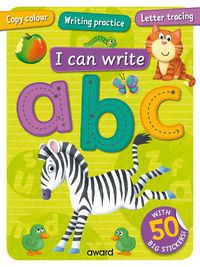 Cover image for I Can Write: abc