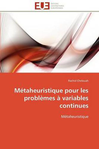 Cover image for M Taheuristique Pour Les Probl Mes Variables Continues