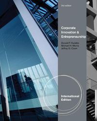 Cover image for Corporate Innovation & Entrepreneurship, International Edition