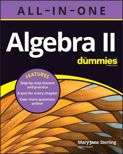 Cover image for Algebra II All-in-One For Dummies (+ Chapter Quizz es Online)