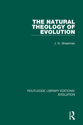 Cover image for The Natural Theology of Evolution