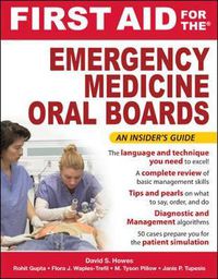 Cover image for First Aid for the Emergency Medicine Oral Boards