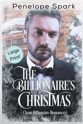 Cover image for The Billionaire's Christmas (Large Print)