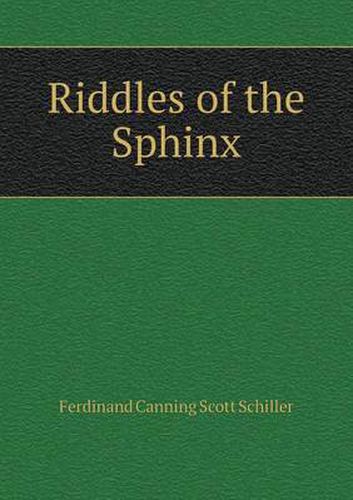 Cover image for Riddles of the Sphinx