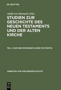 Cover image for Zur neutestamentlichen Textkritik