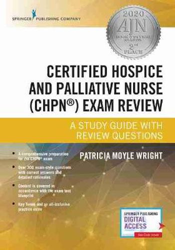 Cover image for Certified Hospice and Palliative Nurse (CHPN (R)) Exam Review: A Study Guide with Review Questions