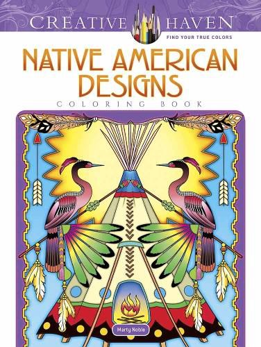 Cover image for Creative Haven Native American Designs Coloring Book