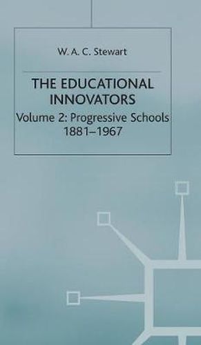 Cover image for The Educational Innovators, 1750-1967: 2 Volume Set