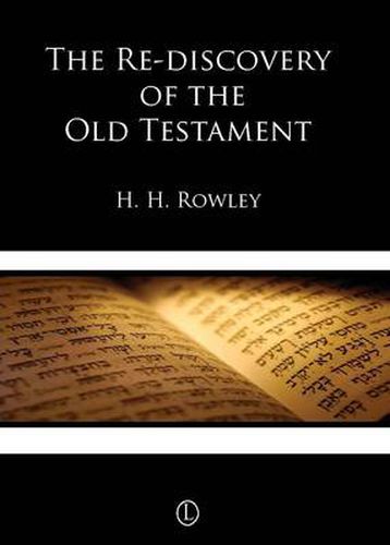 Cover image for The Rediscovery of the Old Testament