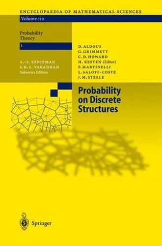 Cover image for Probability on Discrete Structures