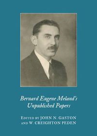 Cover image for Bernard Eugene Meland's Unpublished Papers