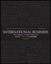 Cover image for International Business: The Challenge of Global Competition with PowerWeb, CD, and CESIM