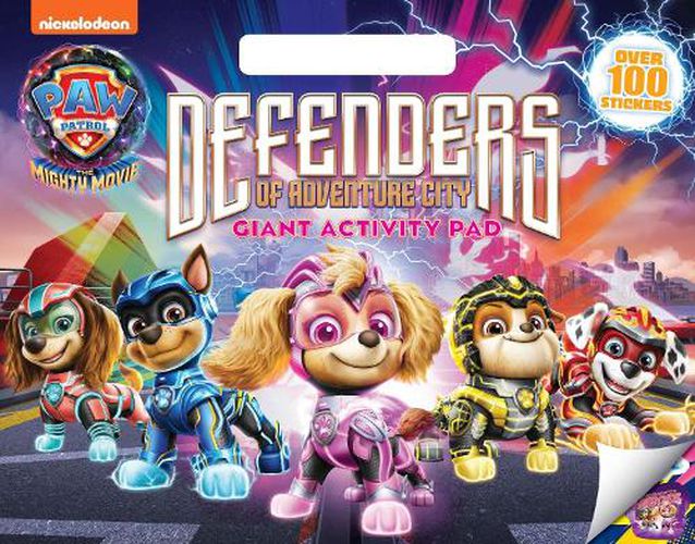 Cover image for Paw Patrol - The Mighty Movie Giant Activity Pad