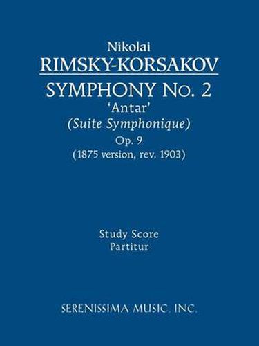 Cover image for Symphony No. 2 'Antar', Op. 9 (1875/1903 revision) - Study score