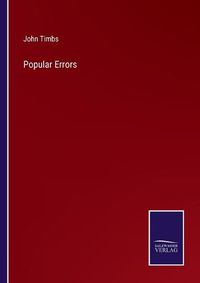 Cover image for Popular Errors